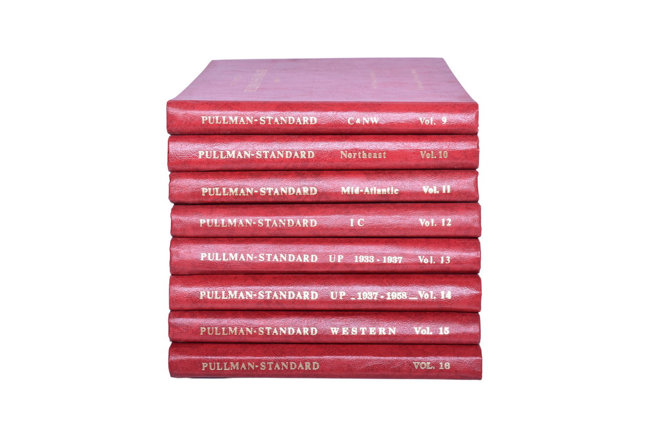 3732 - The Official Pullman Standard Library Vol. 9 Through Vol. 16 - Hardcover Railroad Books thumbnail