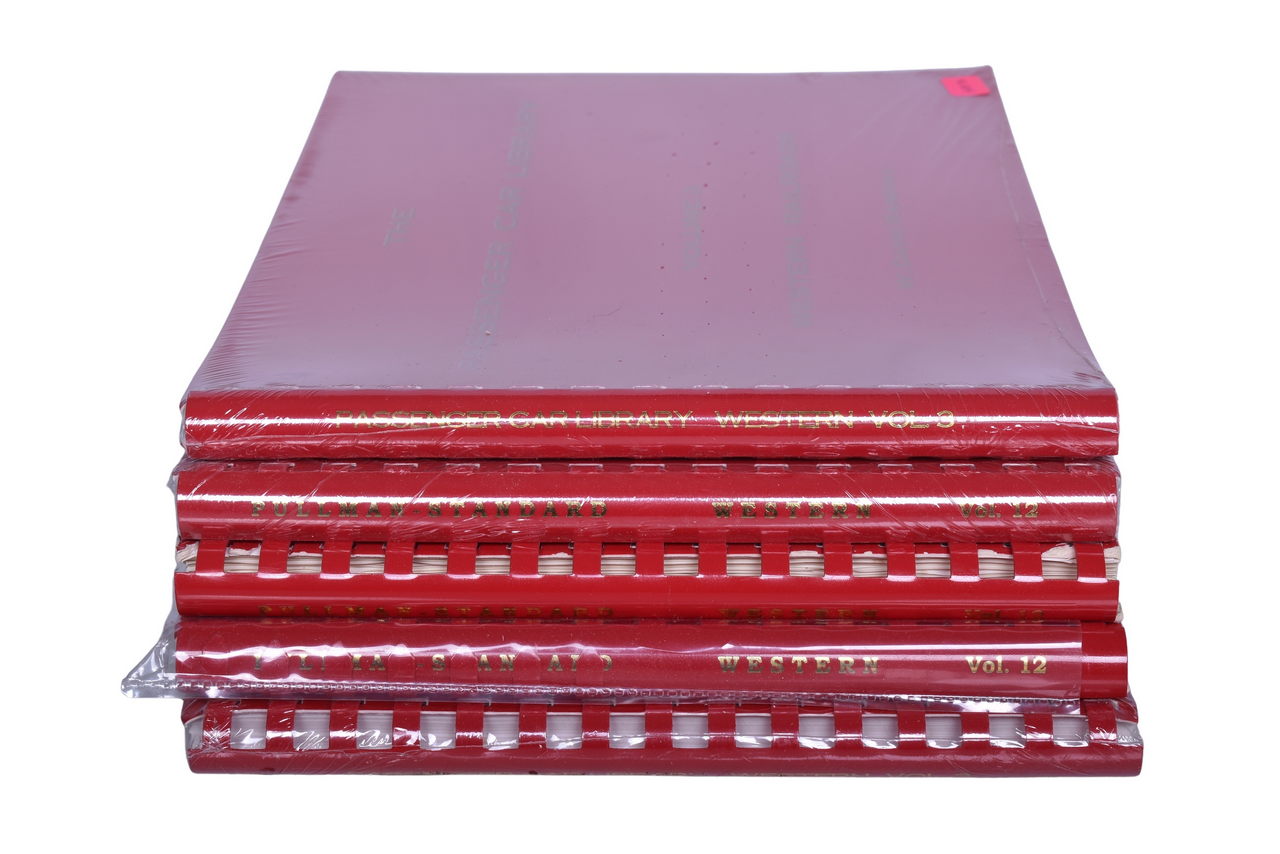 3736 - Group of The Official Pullman-Standard Library and The Passenger Car Library Railroad Books thumbnail