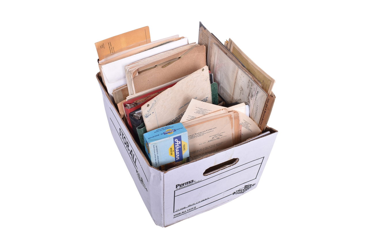 3741 - 100+ Pages of Railroad Correspondence, Paychecks, Waybills and More thumbnail