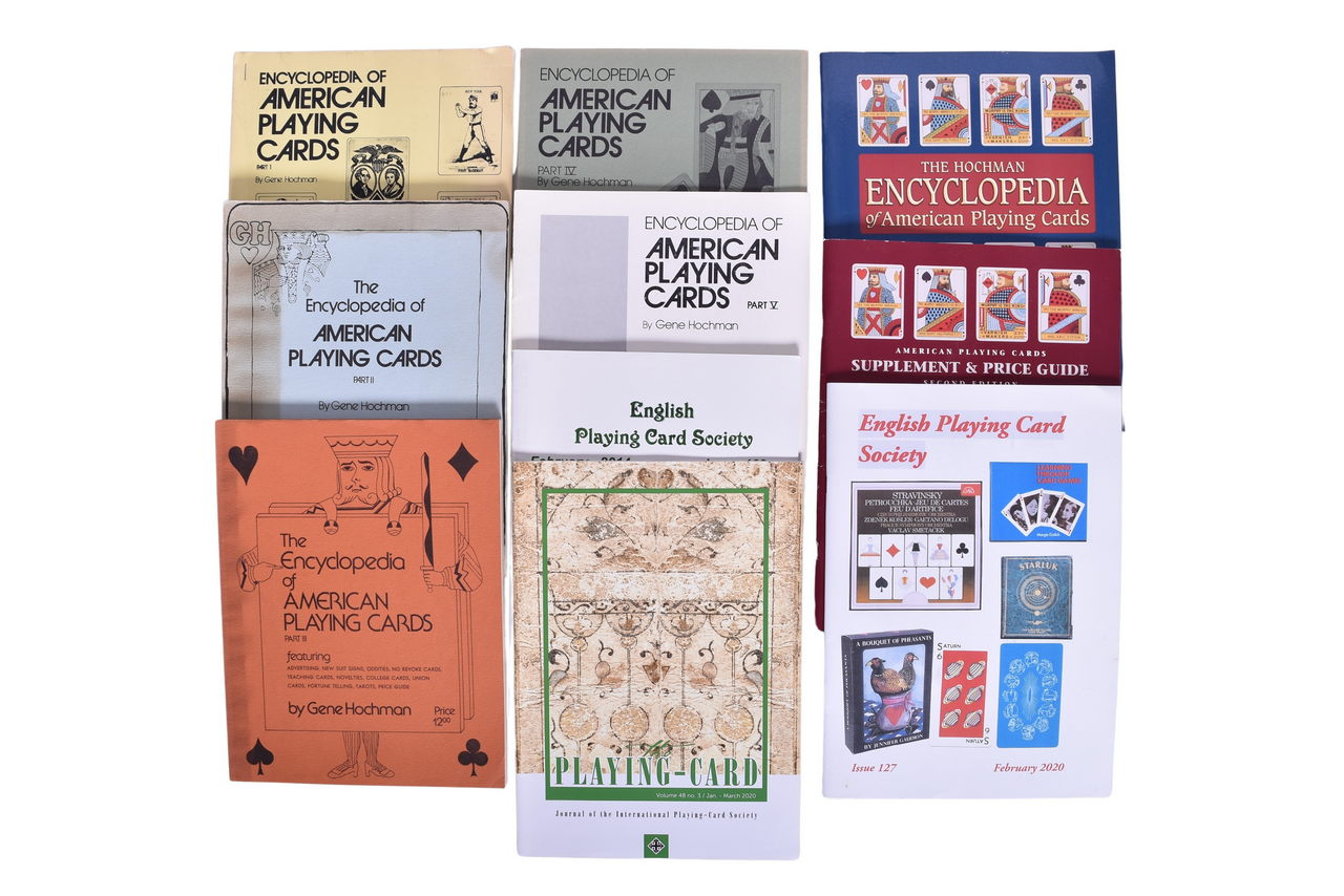 3746 - Hochman Encyclopedia of American Playing Cards, English Playing Card Society, and International Journals thumbnail