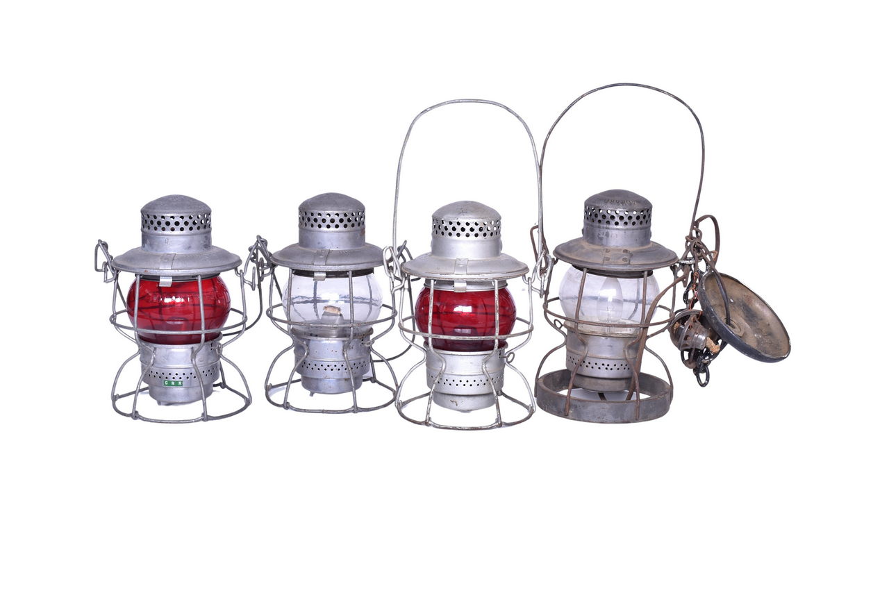 3267 - Group of Canadian National and Grand Trunk Western Railroad Lanterns - Piper and Adlake Kero thumbnail