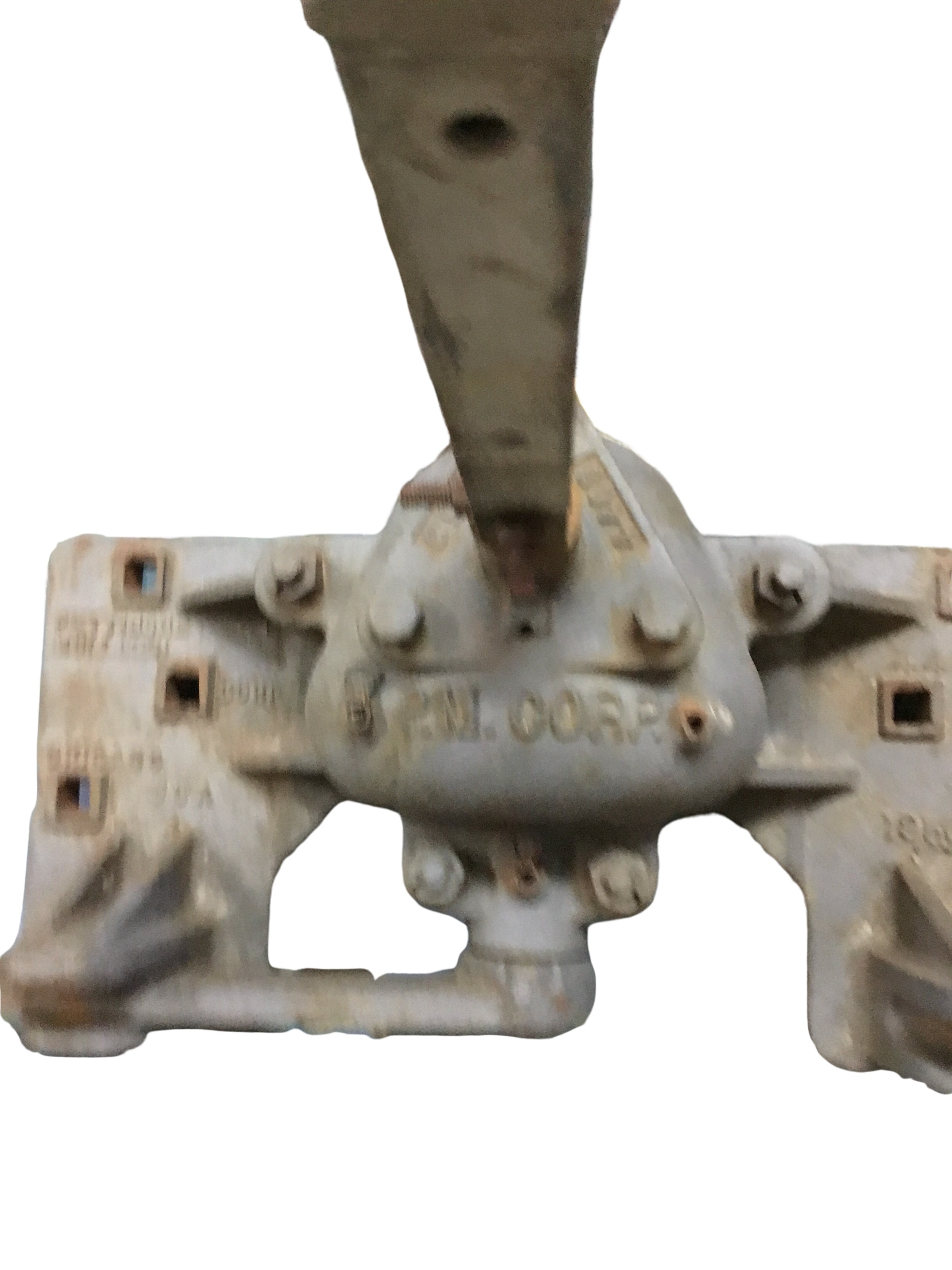 3602A - Pair of PM Railroad Ground Throw Switch Stands thumbnail