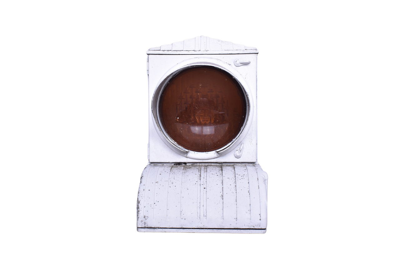 4074 - Crouse- Hinds Traffic Warning Signal w/ Illuminated Sign Light thumbnail