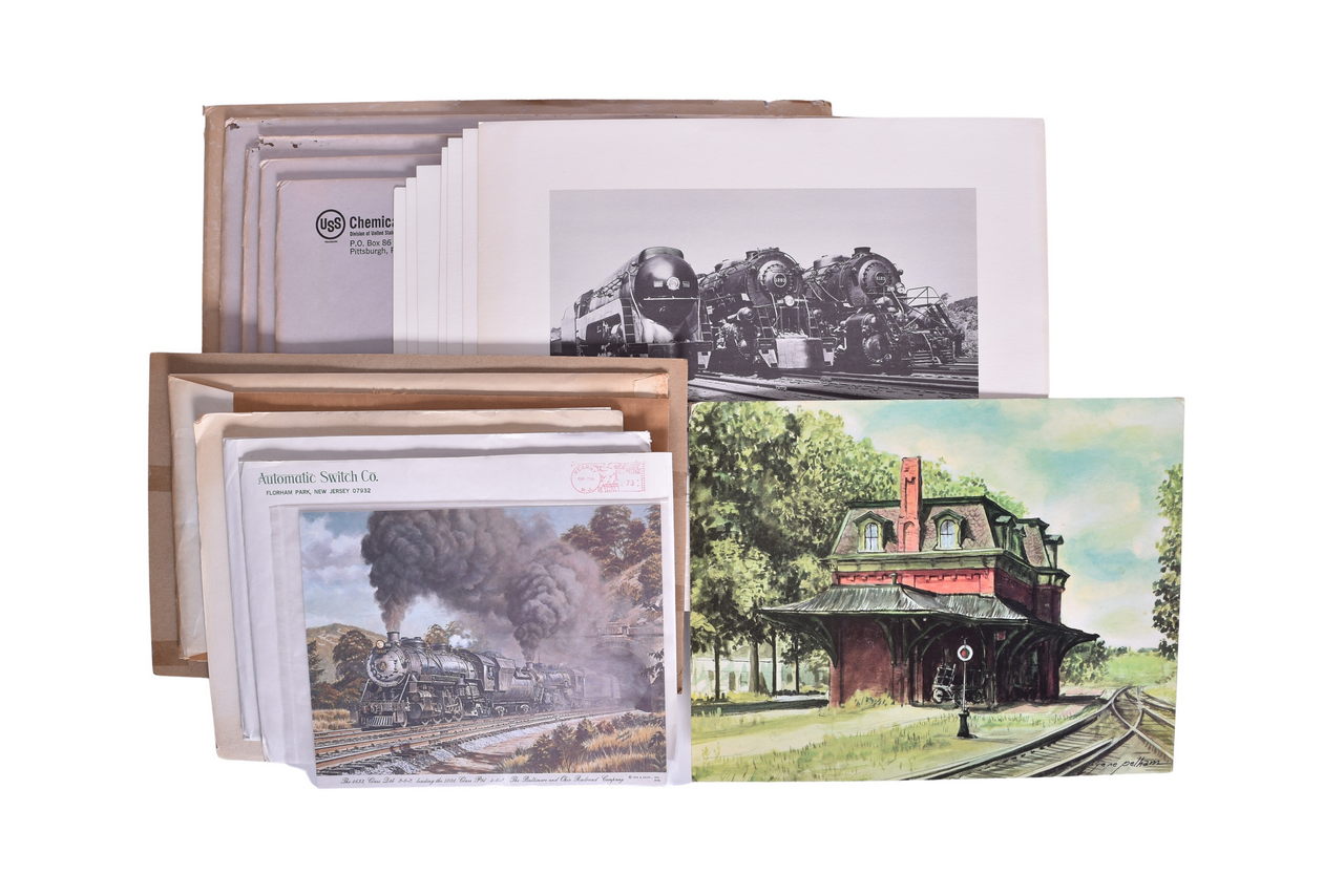 4106 - Thirty Four Railroad Art Prints and Photos - Chessie, Jupiter and Union Pacific No. 119 thumbnail