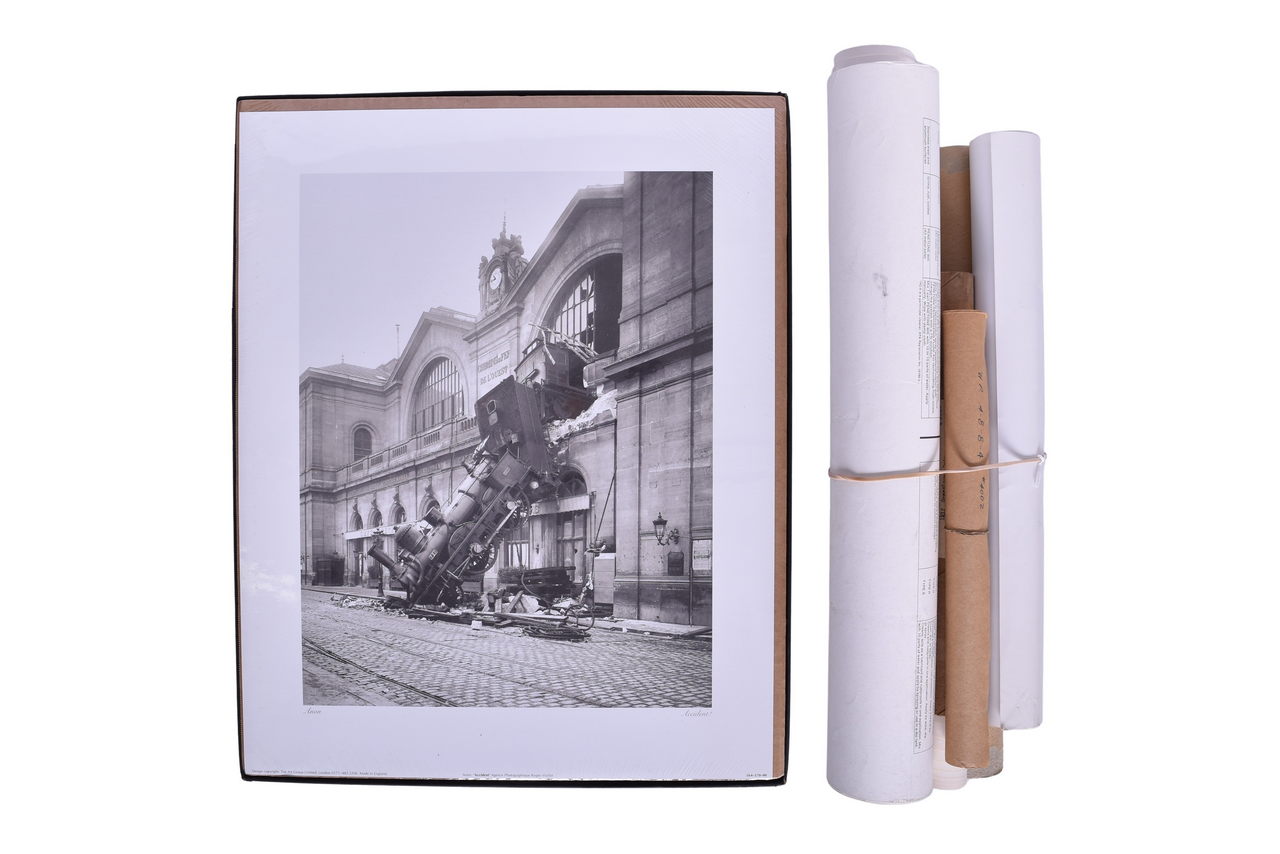 4124 - 16 Large Railroad Photos / Photo Posters - Union Pacific, Seaboard Coast Line, Nickel Plate thumbnail