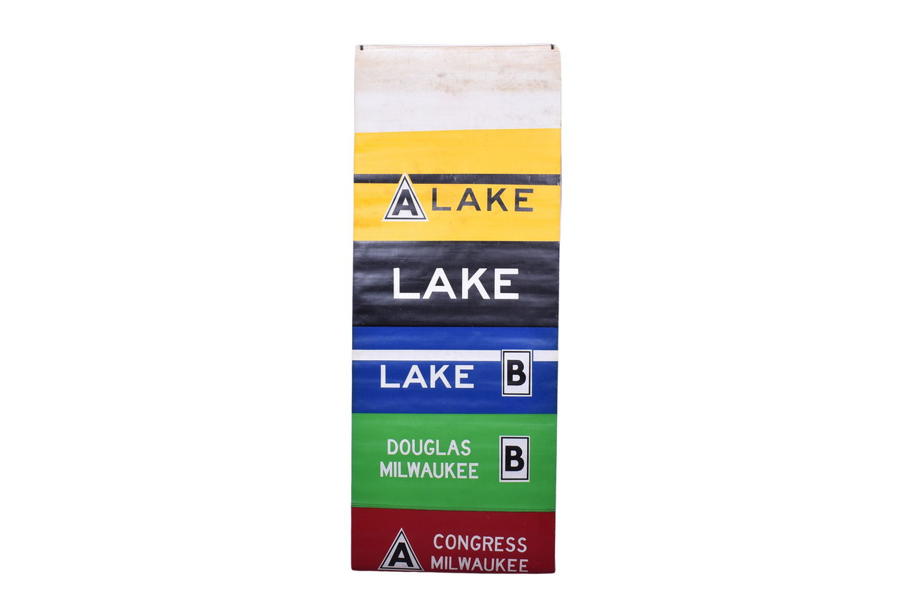 4165 - Chicago Transit Authority Subway Destination Roll - Lake to Ravenswood thumbnail