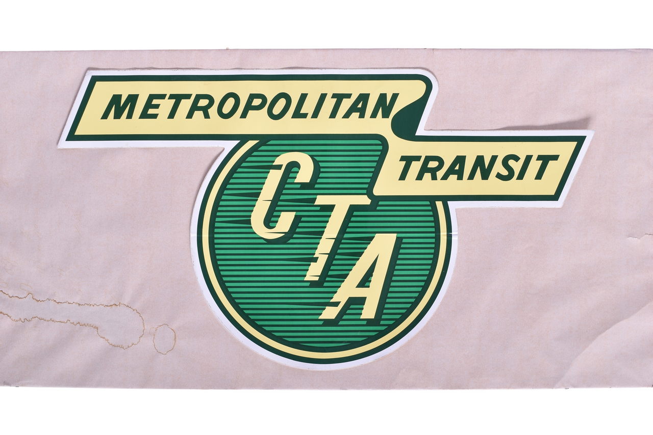 4173 - CTA Chicago Transit Authority Metropolitan Transit Decal thumbnail