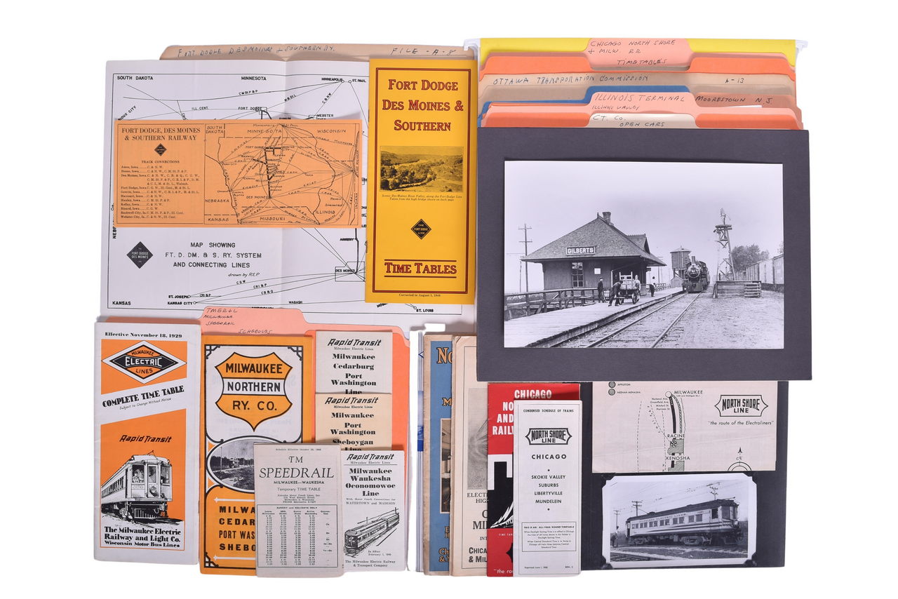 4186 - Midwest Interurban Railroad Paper Group - Illinois Terminal, Milwaukee Electric, and More! thumbnail