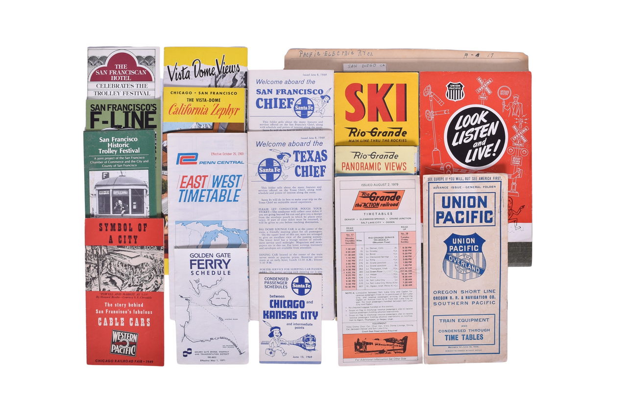 4194 - West Coast Interurban Railroad Paper Group - Pacific Electric, Union Pacific, Rio Grande, Etc. thumbnail