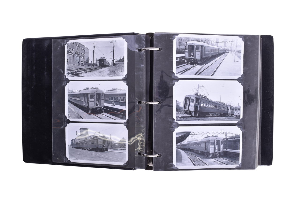 4214 - Chicago Interurban Railroad Photo Album - 178 Photos thumbnail
