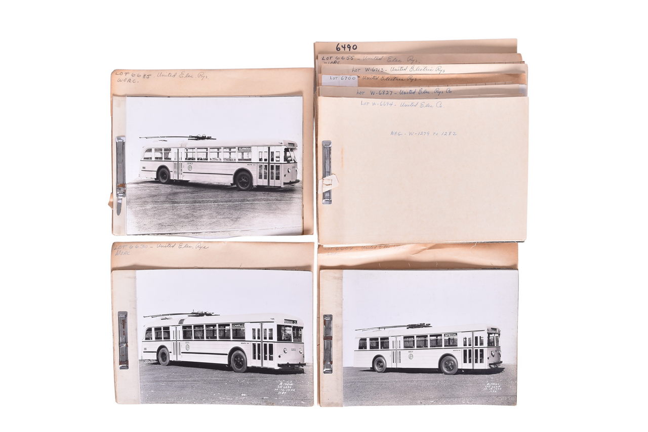 4230A - 77 United Electric Railways Interurban Trolley Coach Photos from Pullman Archives thumbnail