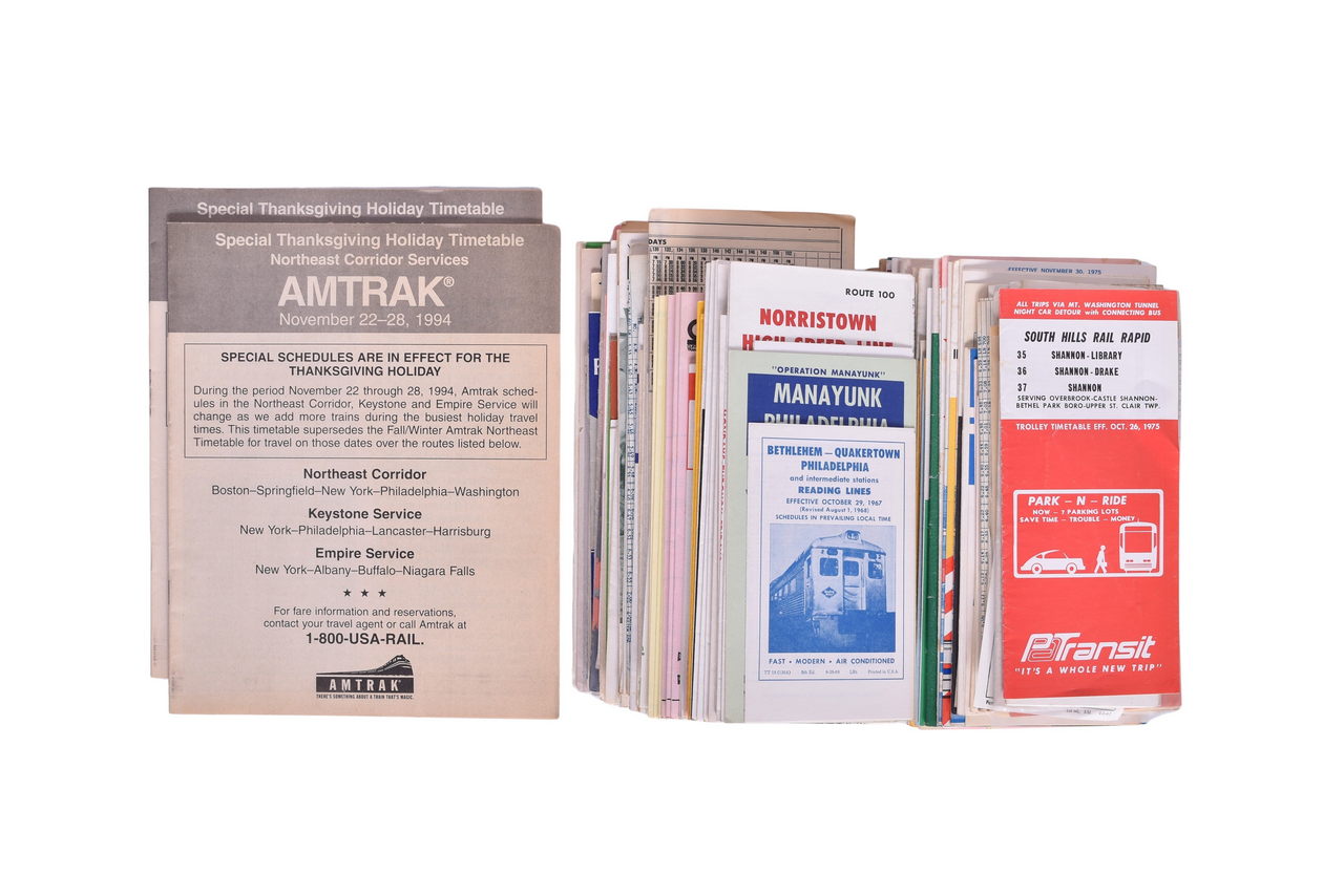 4246 - 150+ Interurban Railroad Timetables thumbnail