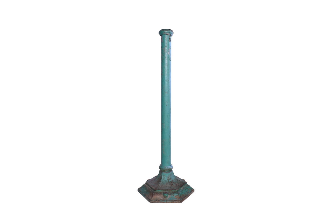 4260 - Cast Iron Pole Base for Air Meter, Lamp, Call Box, Post Office Box??? thumbnail