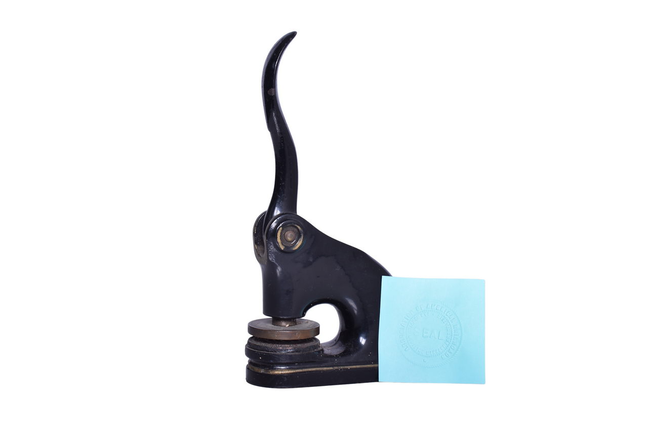 4403 - Association of American Railroads Seal Embosser - Car Service Division Manager Port Traffic thumbnail