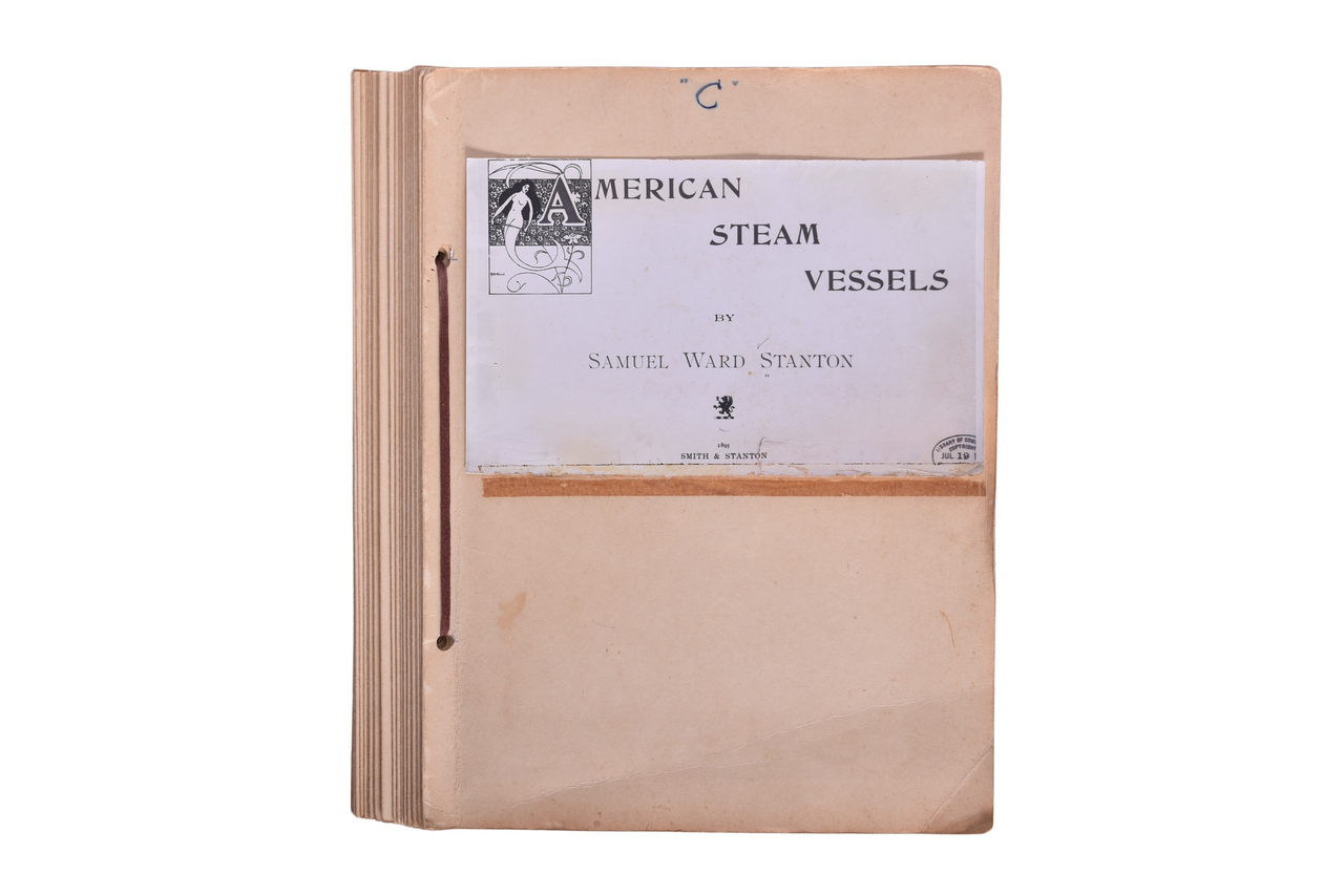 4304 - Print Arrangement Copy? of 1895 American Steam Vessels By Samuel Ward Stanton thumbnail