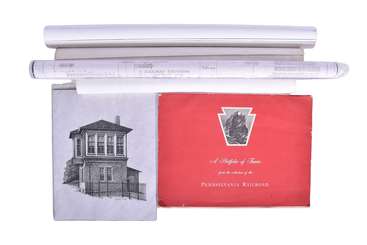 4320 - Twelve Railroad And Interurban Art Prints / Posters - Pennsylvania, Illinois Railway Museum thumbnail