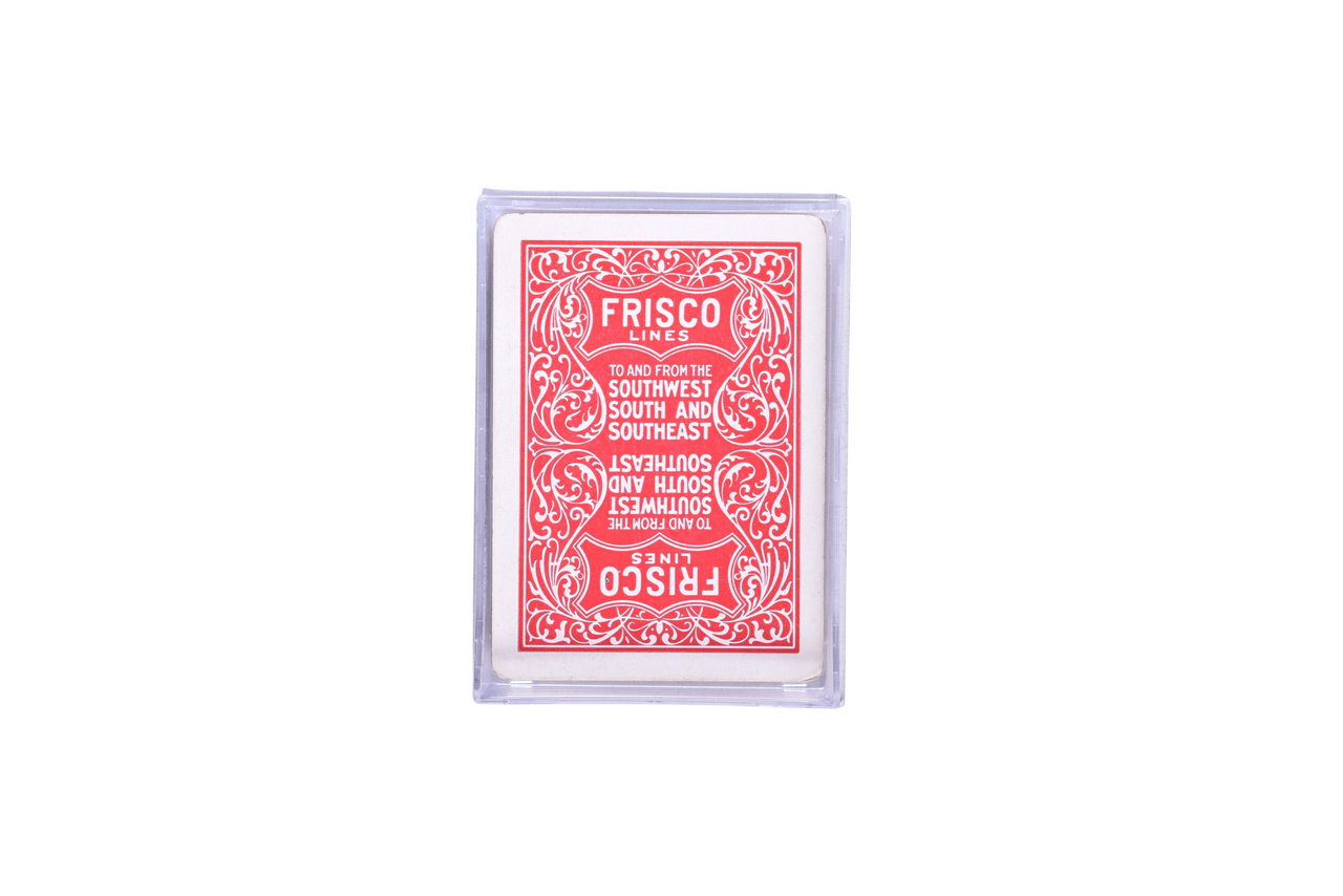4455 - Rare St. Louis San Francisco Railway Frisco Lines Logo Playing Cards thumbnail