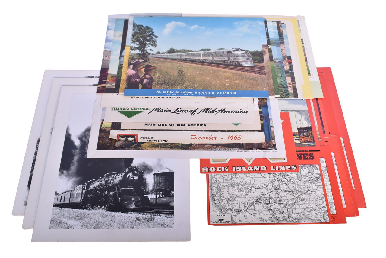 4362 - 34 Illinois Central, Burlington Route, and Rock Island Posters, Photos and Art Prints thumbnail