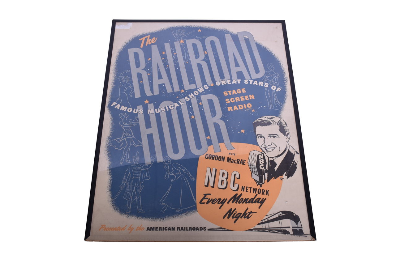 4375 - Association of American Railroads Poster - NBC The Railroad Hour w/ Gordon MacRae thumbnail