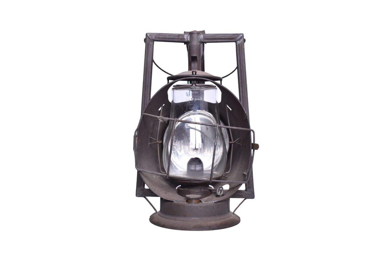 4496 - Dietz New York Central Railroad Inspection Lantern w/ Etched Globe thumbnail