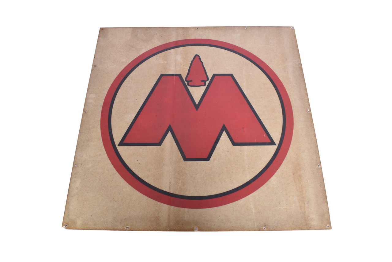 4500 - Fiberglass Monon Railroad Logo Sign thumbnail