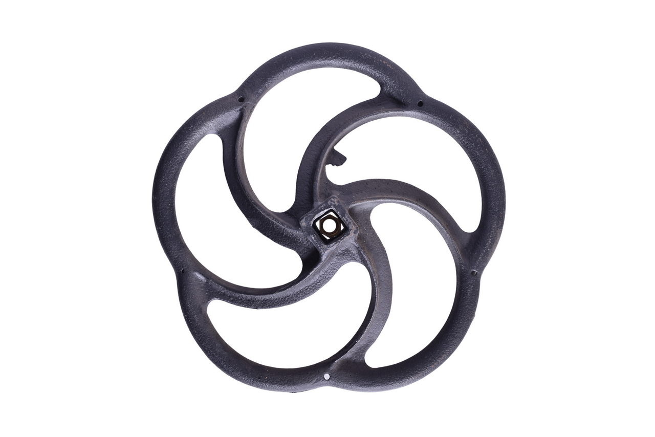 4530 - Cast Iron Railroad Hand Brake Wheel thumbnail