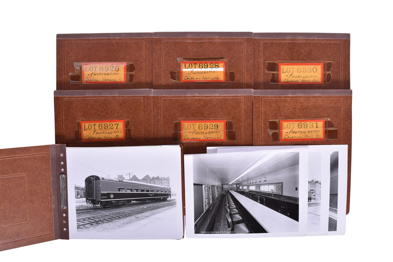 4564 - 92 Canadian National Observation, Cafe, and Sleeper Car Photos from Pullman Archives thumbnail
