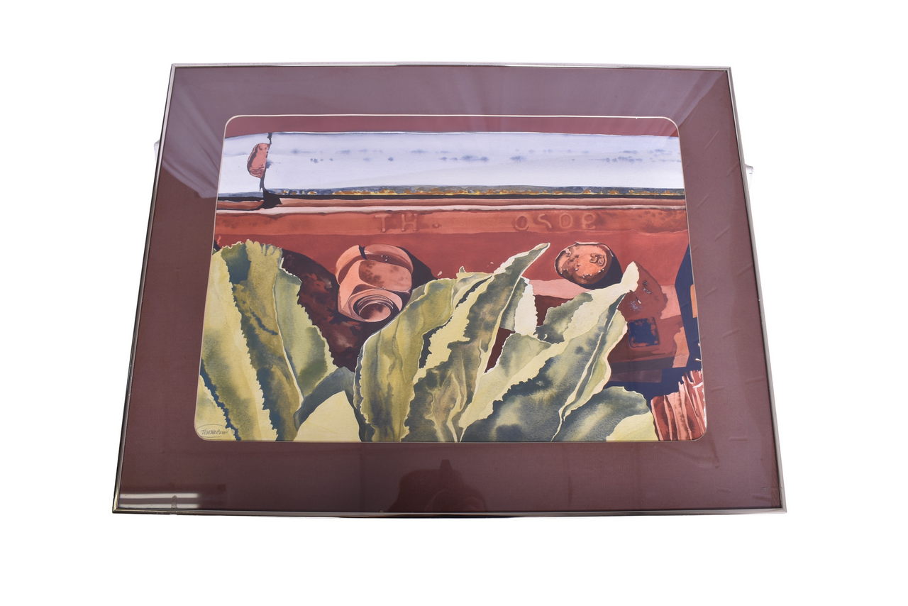 4584 - Original Watercolor Railroad Detail Paining by Tom McCann thumbnail