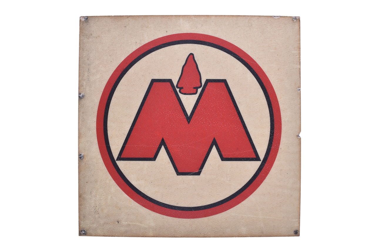 4600 - Fiberglass Monon Railroad Logo Sign thumbnail