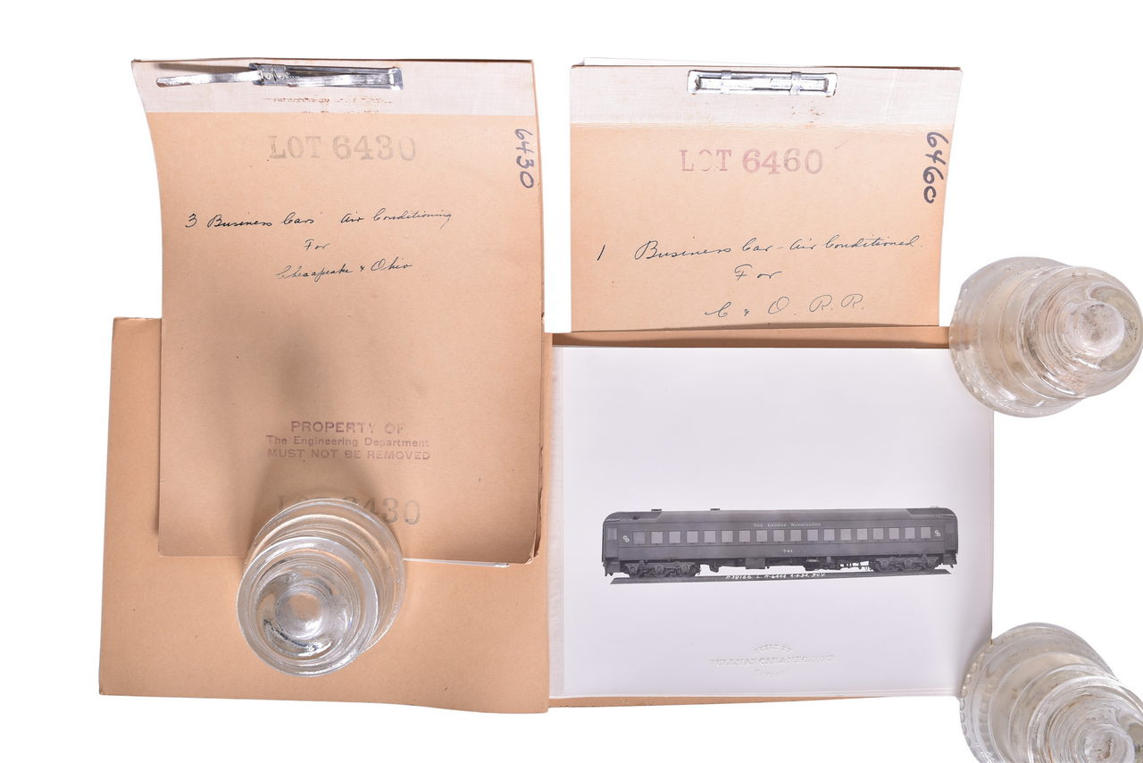 4614 - 15 Chesapeake and Ohio Business and Coach Car Photos from Pullman Archives thumbnail