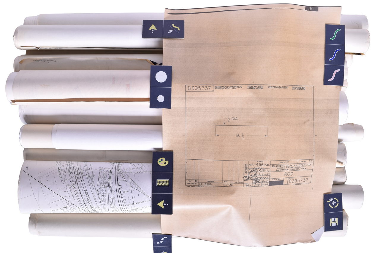 5008 - Wisconsin Railroad Track Maps and Blueprints Collection - Chicago and North Western thumbnail