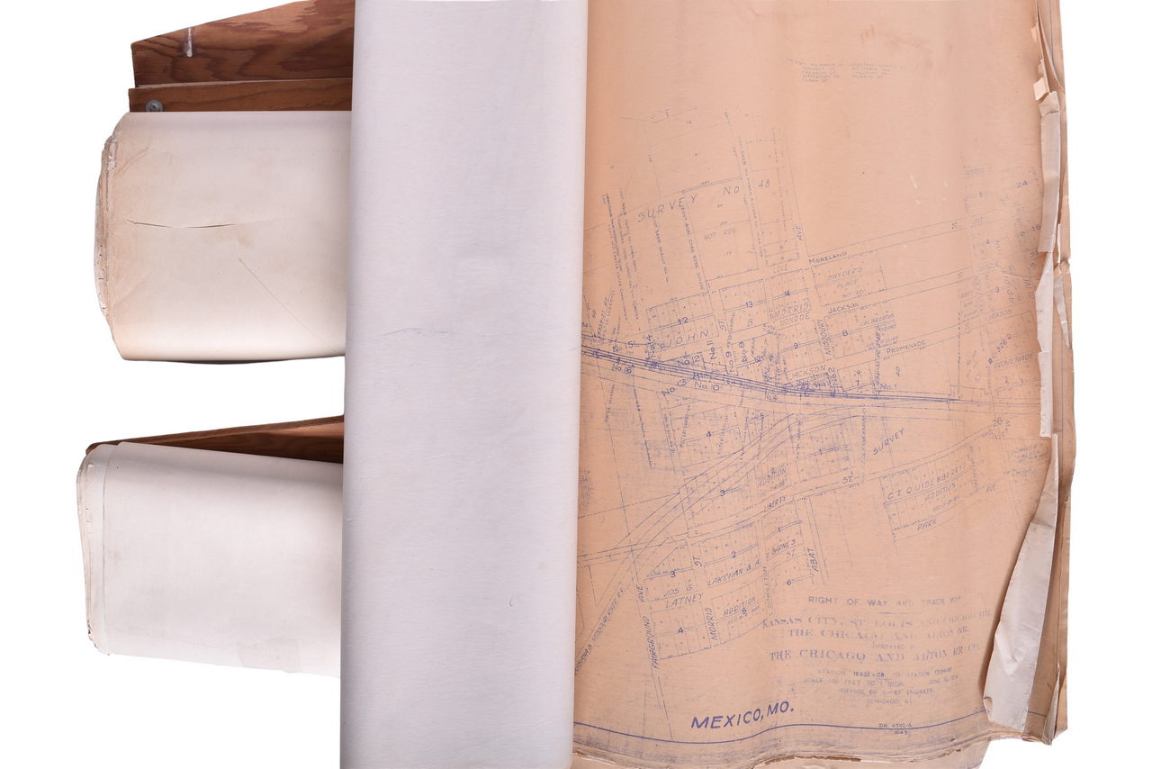 5010 - Forty Track Maps for Chicago and Alton Railroad thumbnail