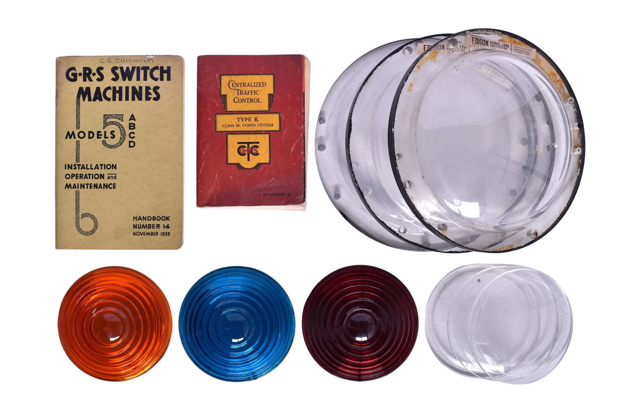 5022 - Railroad Signal Lenses and Handbooks - GRS Switch Machines, Centralized Traffic Control thumbnail
