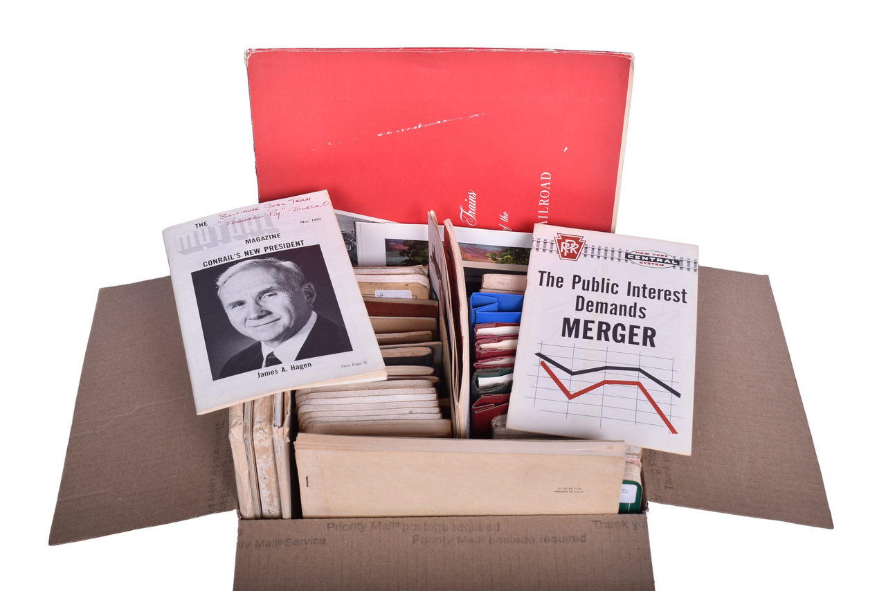 5064 - Eighty Pieces of Pennsylvania, New York Central, Penn Central and Conrail Paper Ephemera thumbnail