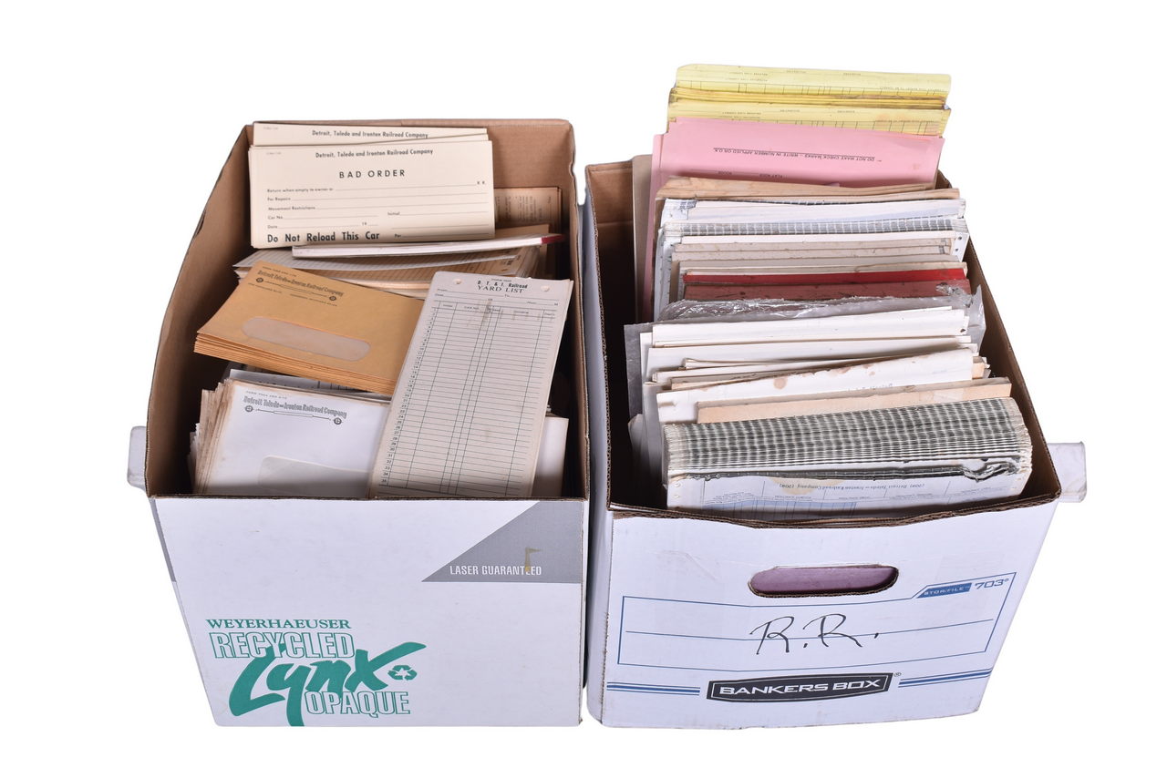 5151 - Collection of Railroad Stationary / Employee Paper - Detroit Toledo & Ironton, Grand Trunk Western, CSX, Etc. thumbnail