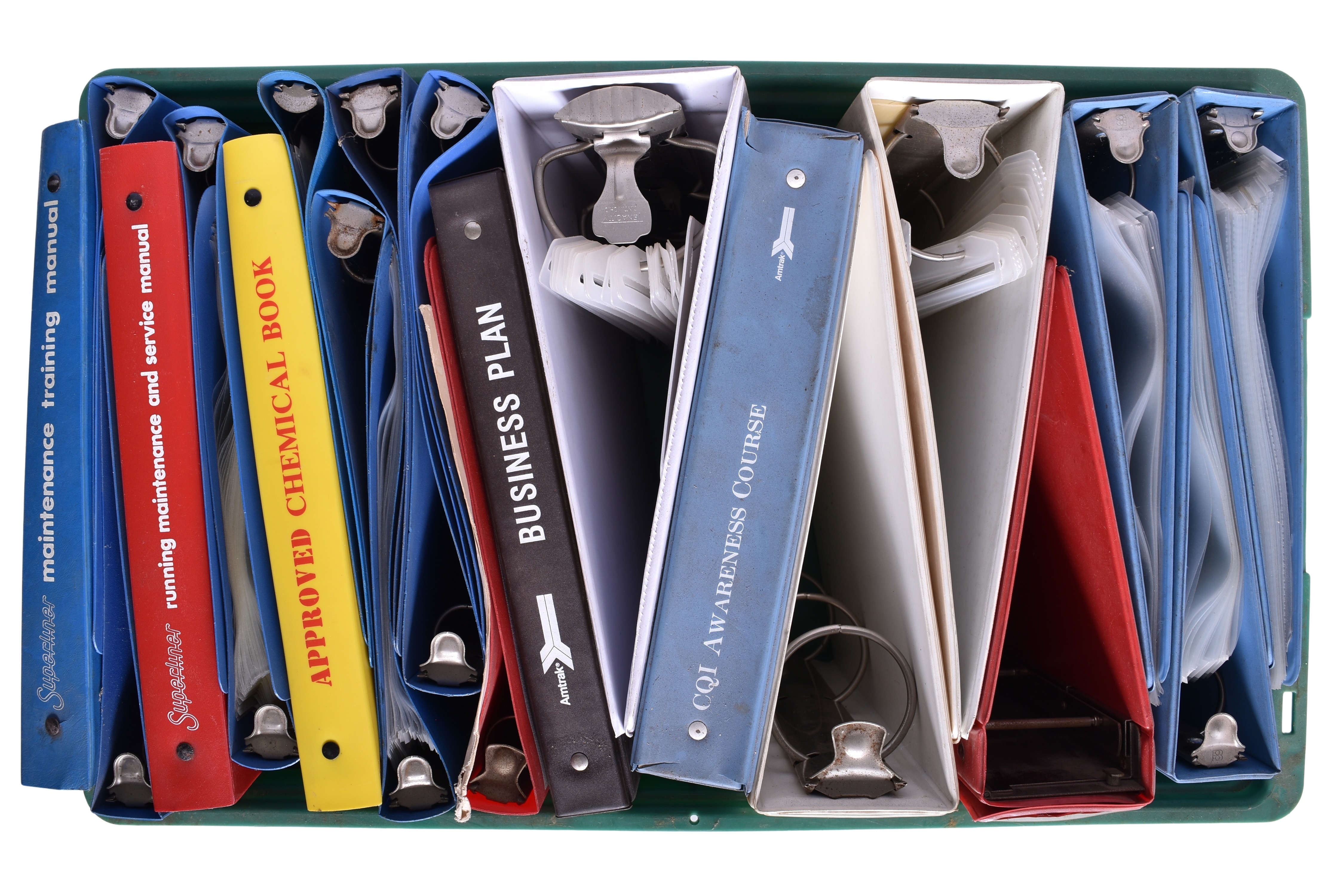 5292 - Twenty-Seven Amtrak Binders thumbnail