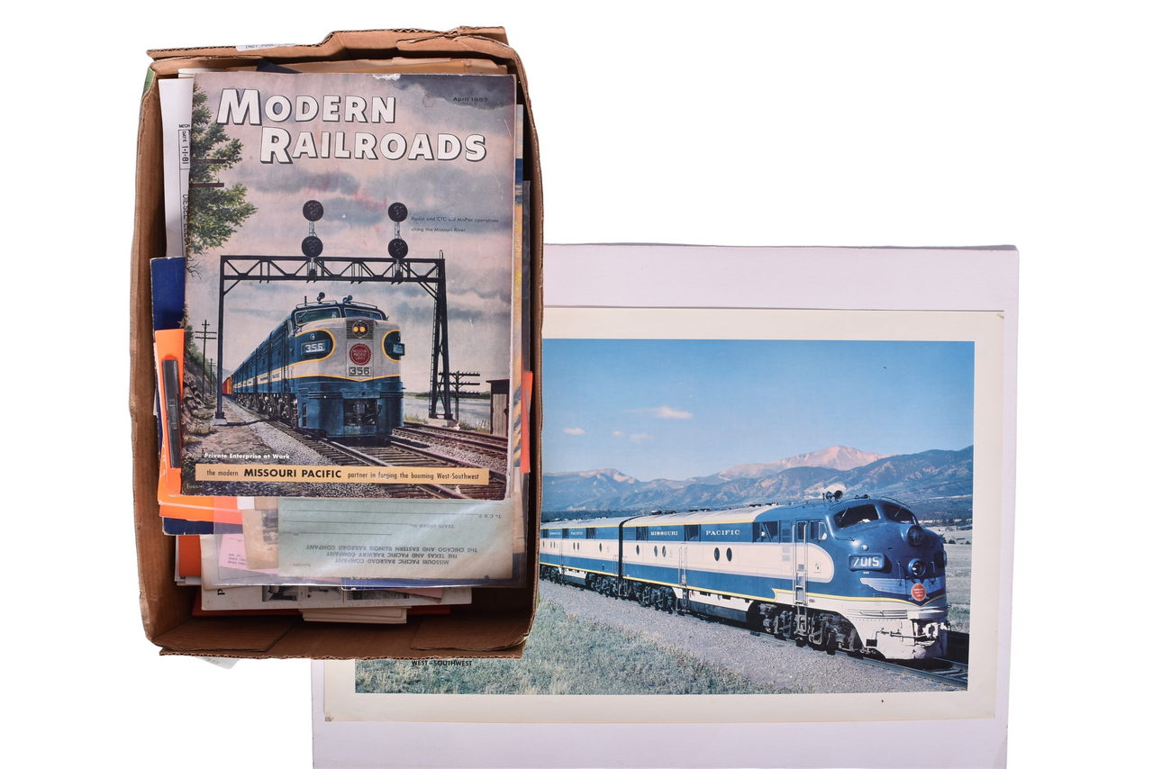5298 - Missouri Pacific Railroad History Of Part One, Locomotive Spec Sheets and More! thumbnail