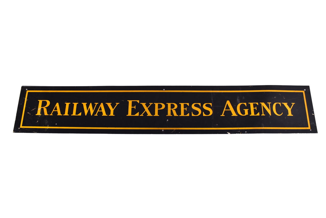 5438 - Railway Express Agency Aluminum Sign thumbnail