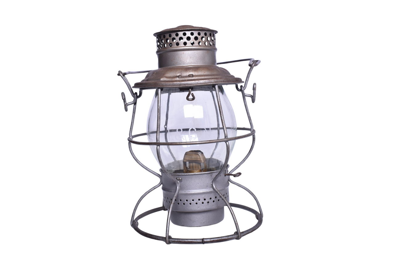 5443 - Adlake Reliable International Great Northern Railroad Lantern w/ Etched Clear Tall Globe thumbnail