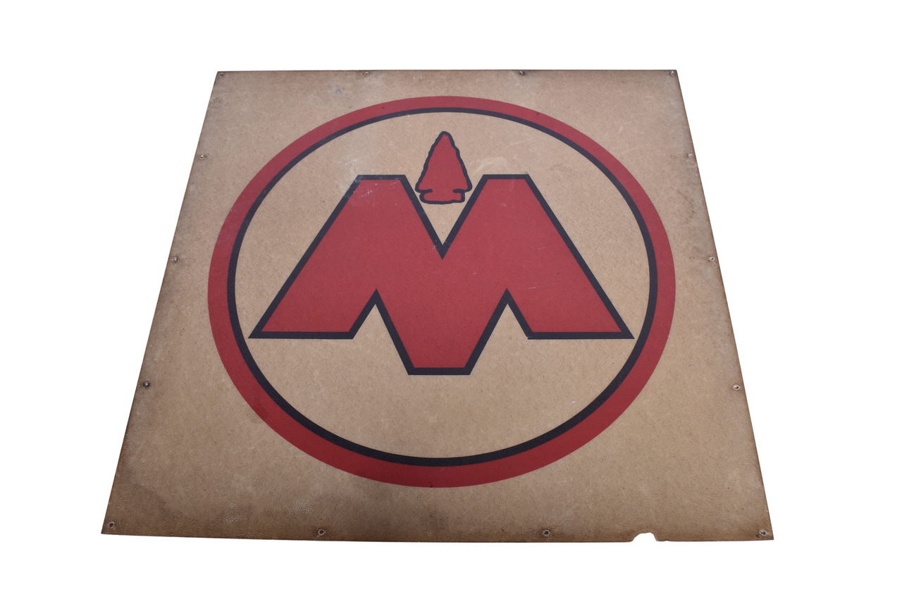 5450 - Fiberglass Monon Railroad Logo Sign thumbnail
