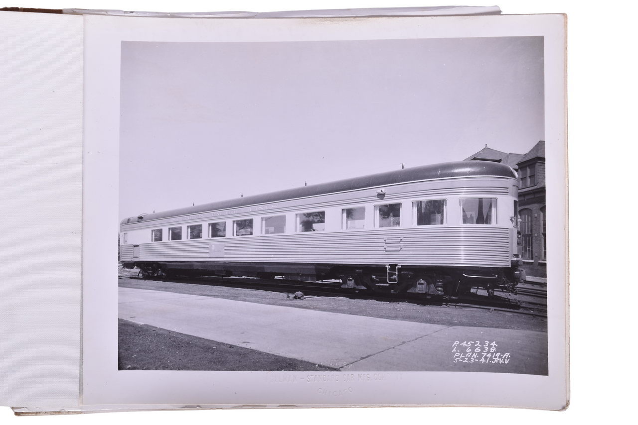 5486 - 119 Southern Pacific Observation, Dining, Coach Photos - Daylight Trainset - Pullman Archives thumbnail