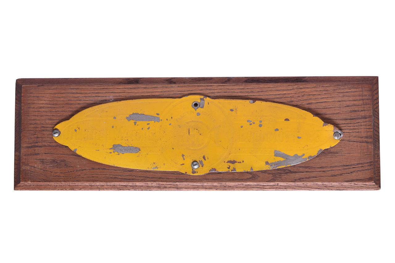 5504 - Atchison, Topeka and Santa Fe Railway #1326 GP-35 Hot Dog Style EMD Builders Plate thumbnail