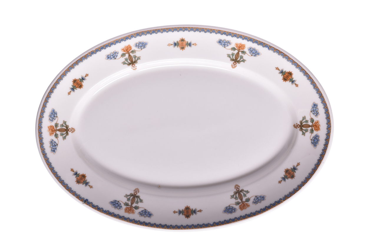 5509 - Louisville and Nashville Railroad China Regent Oval Platter Plate thumbnail