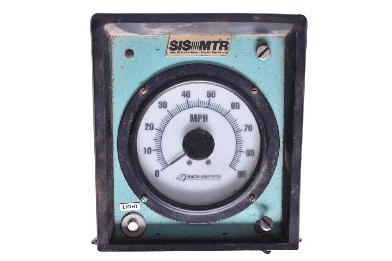 5513 - Bach Simpson Analog Railroad Speed Information System Magnetic Tape Recorder SIS MTR thumbnail