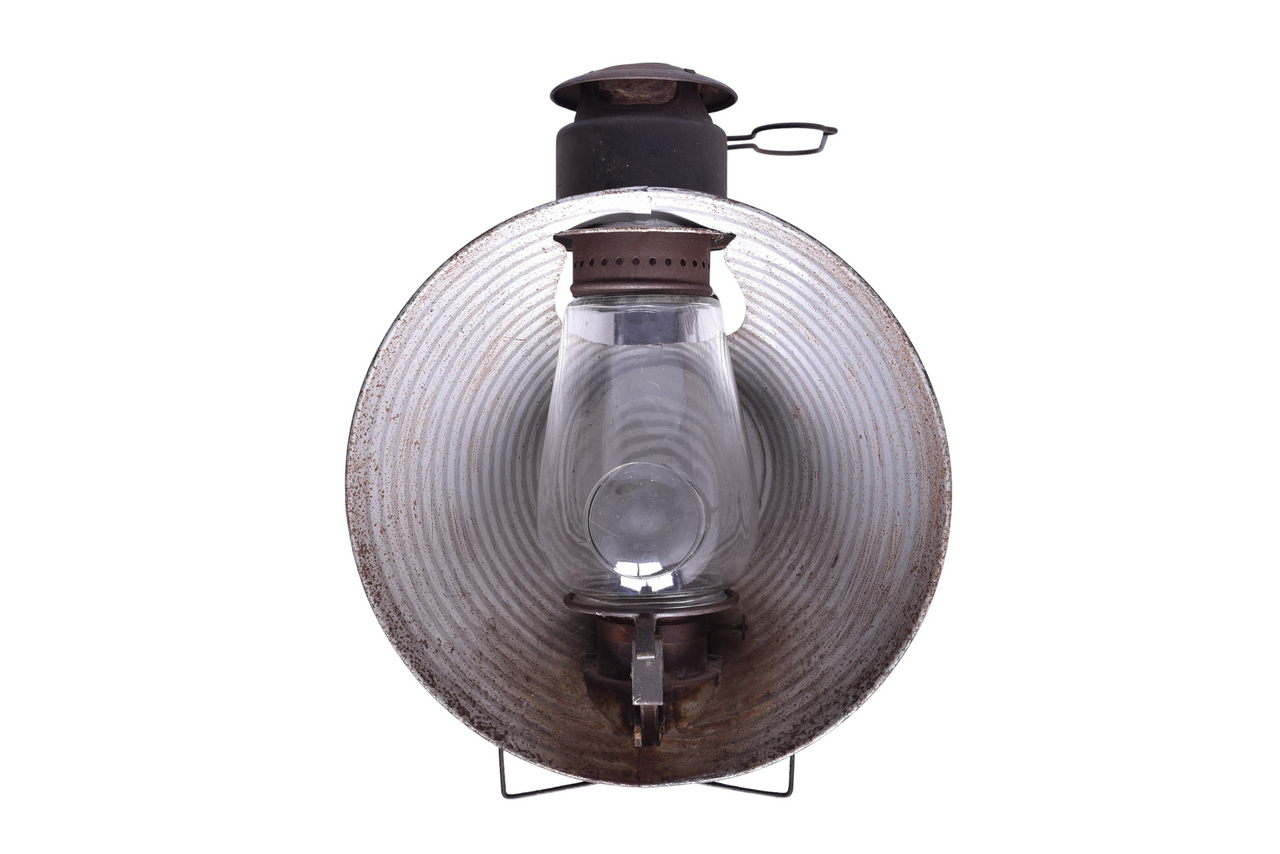 5523 - Rayo No. 24 Railroad Inspectors Lantern w/ Clear Bullseye Globe thumbnail