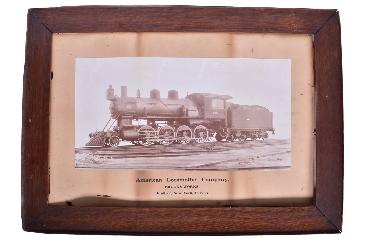 5524 - New York Central & St. Louis Railroad (Nickel Plate) American Locomotive Company Builders Photo thumbnail