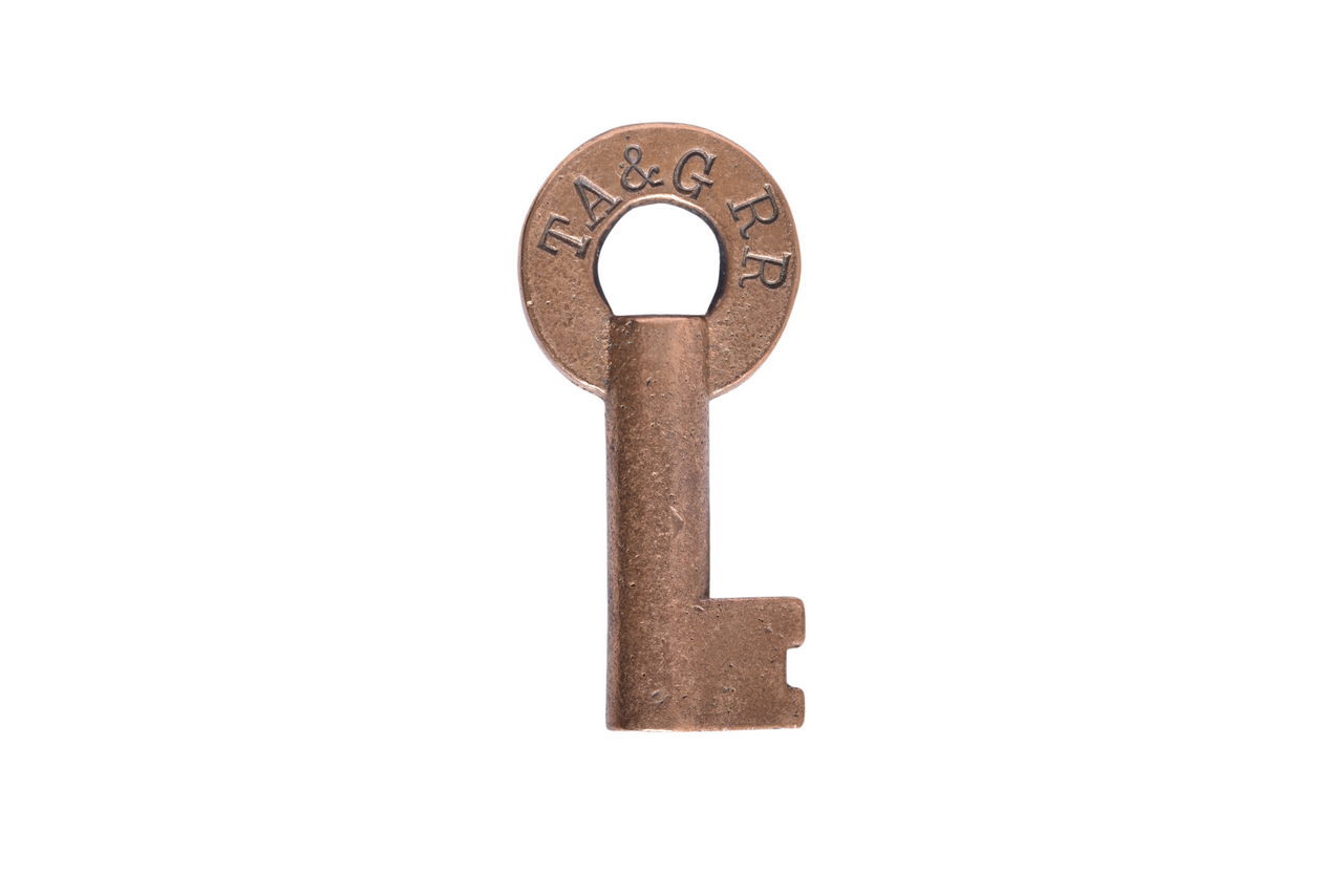 5573 - Tennessee Alabama & Georgia Railroad Brass Key thumbnail