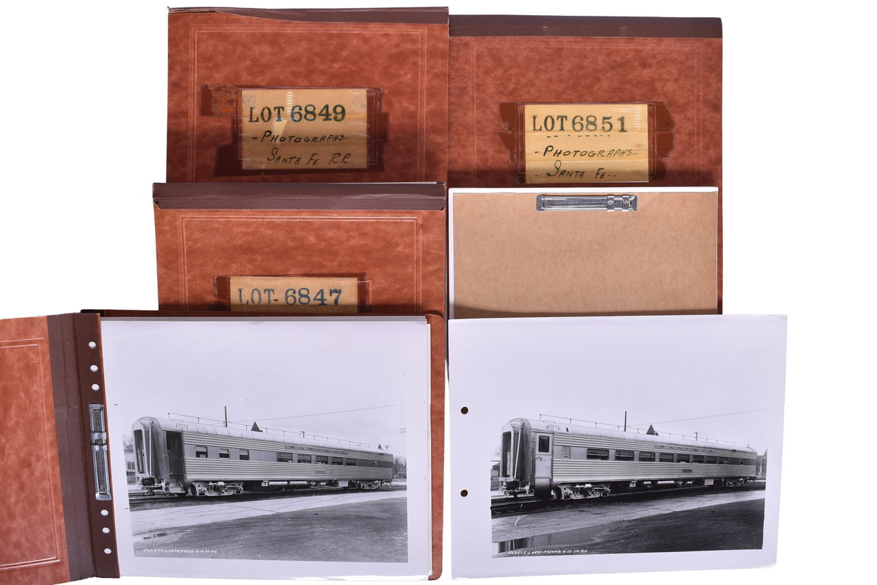 5612 - 122 Atchison, Topeka and Santa Fe Railway Lounge, Club and Dining Car Photos from Pullman Archives thumbnail