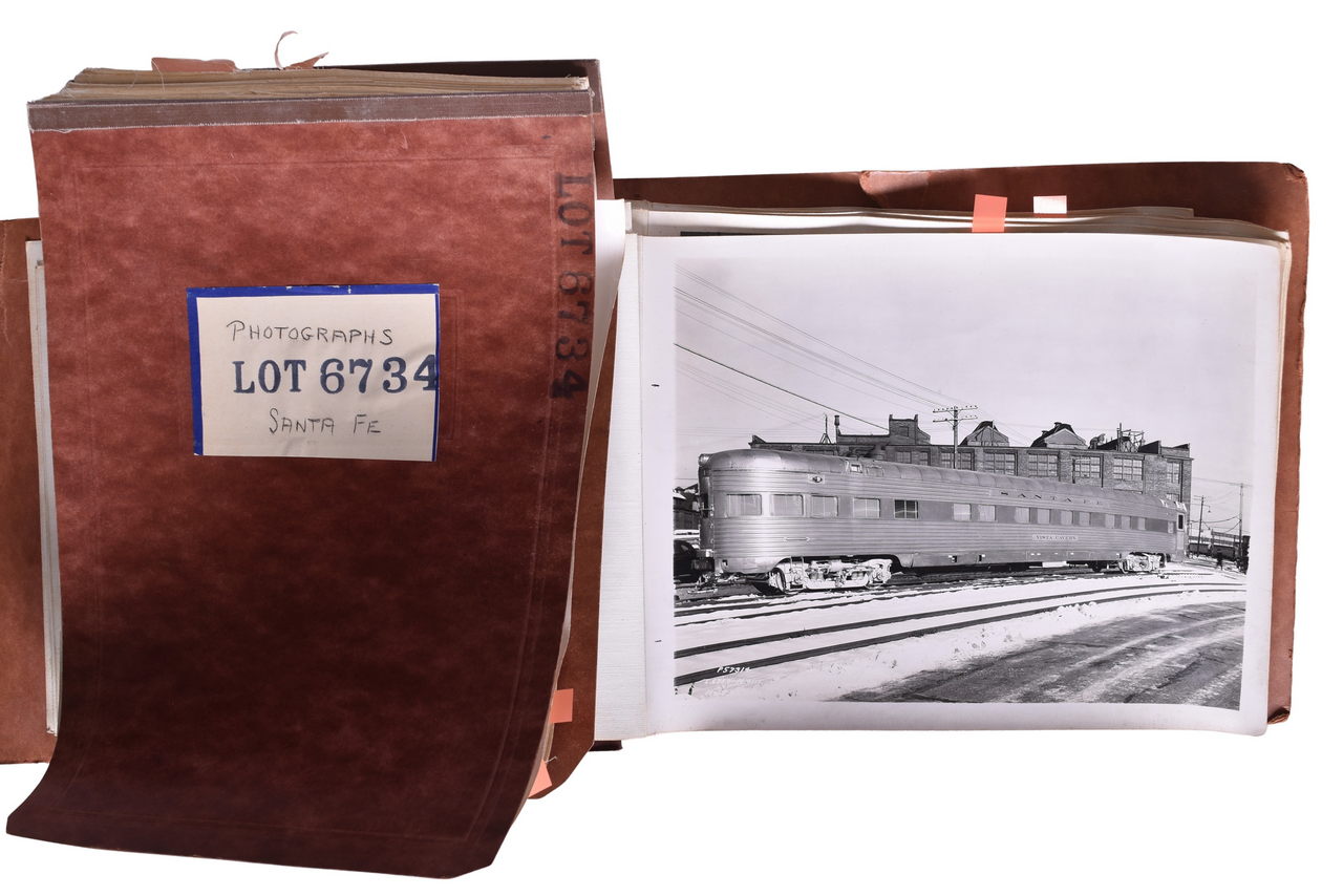 5616 - 146 Atchison, Topeka and Santa Fe Railway Lounge, Sleeper, Coach Car Photos from Pullman Archives thumbnail