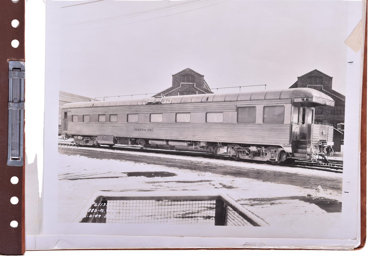 5618 - 38 Atchison, Topeka and Santa Fe Railway Private Railcar Photos from Pullman Archives thumbnail